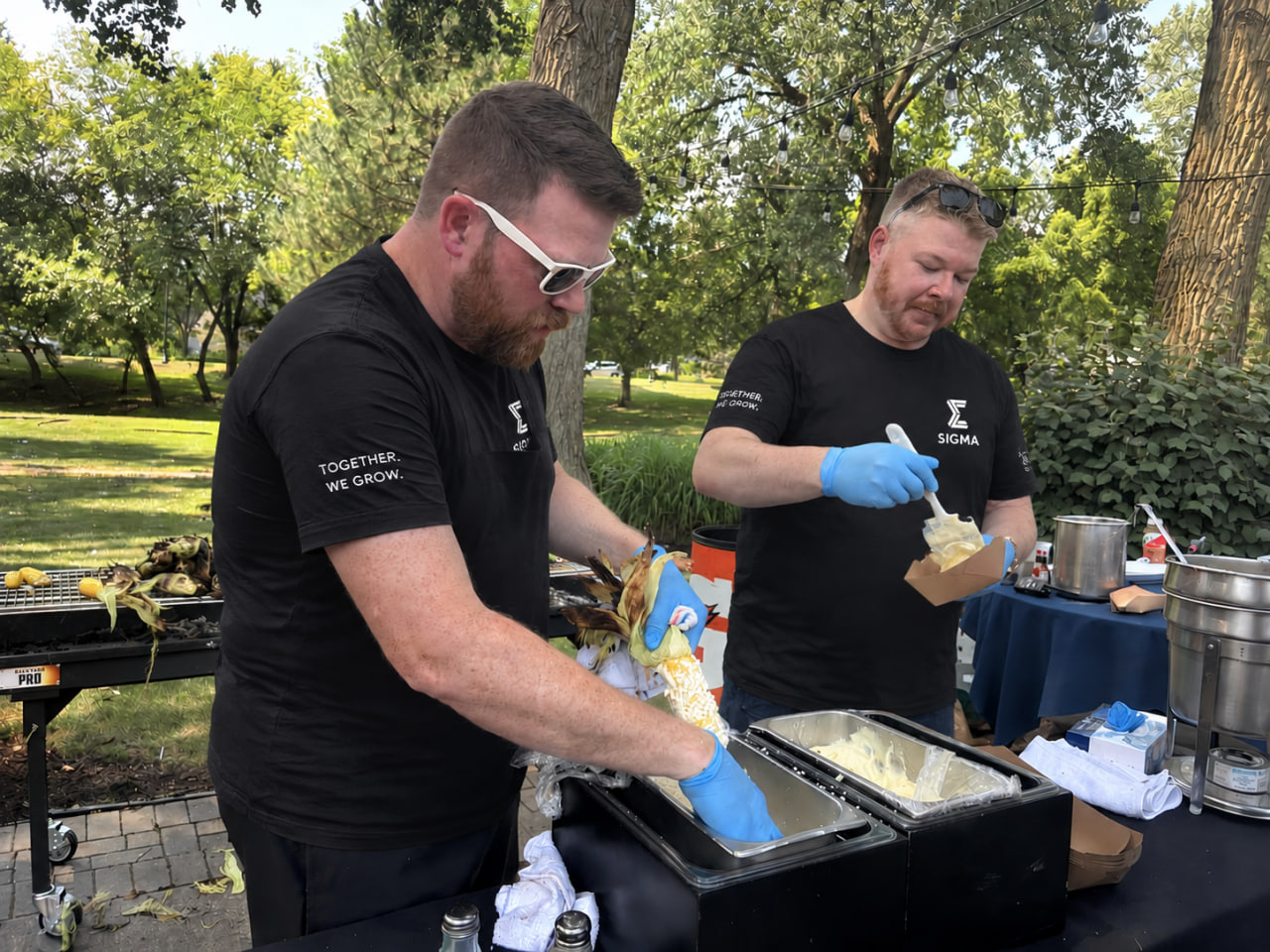 SIGMA Node CLUB community cookout